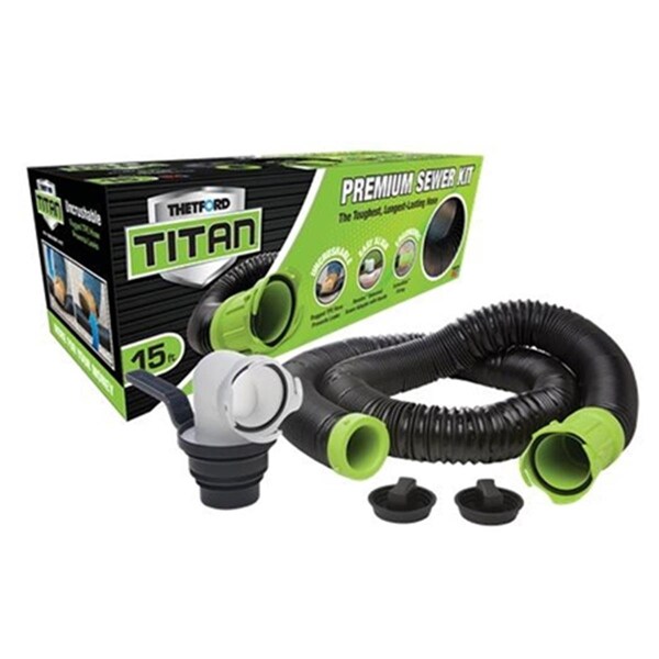 Thetford 17853 Titan Premium RV Sewer Hose Kit TH375845 - main